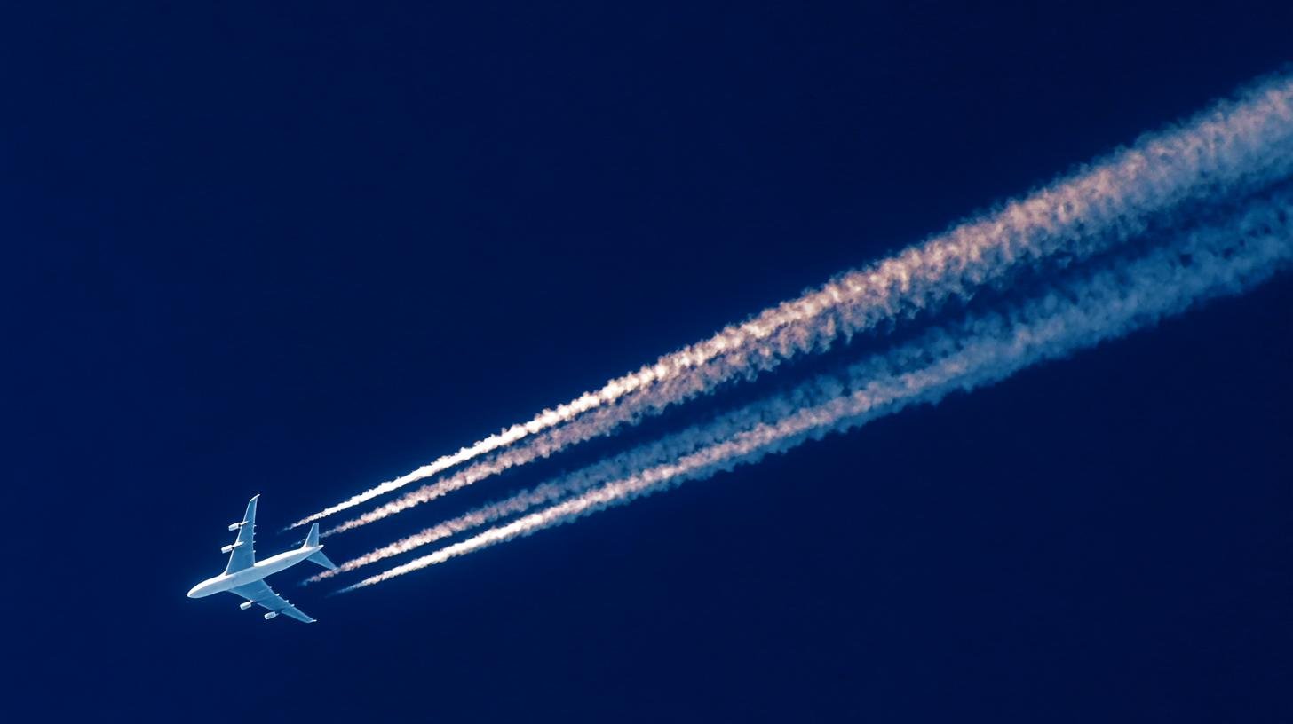 Proč letadla nezanechávají na obloze kondenzační pruhy vždy. Proměnné, které rozhodují